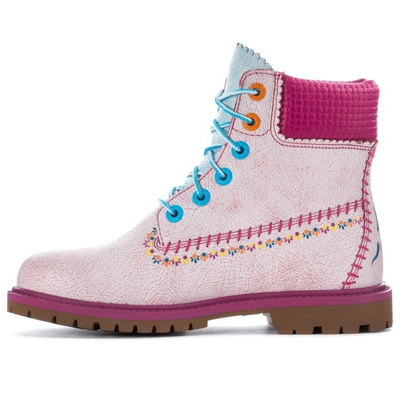 🥾💜 TIMBERLAND DIA DE MUERTOS BOOTS PURPLE 🥾💜 - Picture 4 of 7